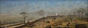 Trinchera de Curupayti by Candido Lopez Oil Painting