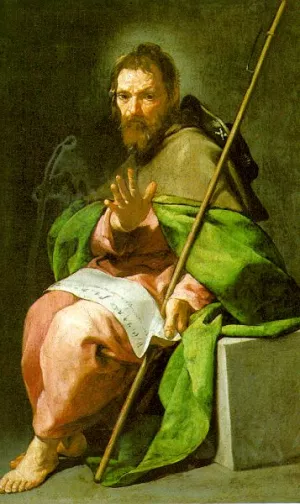 St James the Greater painting by Cano Alonso