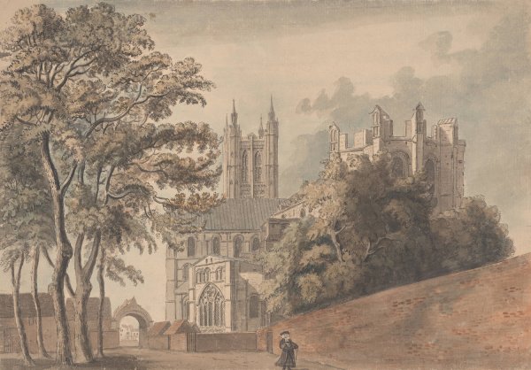 Main Product Photo of Canterbury Cathedral, Kent Painting by Capt. Francis Grose