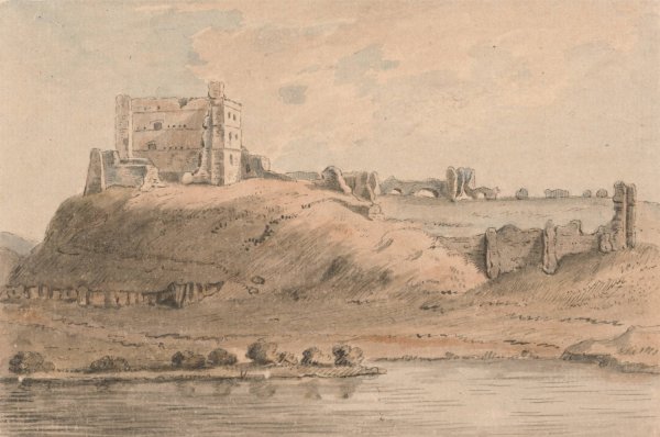 Main Product Photo of Norham Castle, Northumberland Painting by Capt. Francis Grose