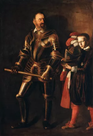 Alof de Wignacourt by Caravaggio Oil Painting