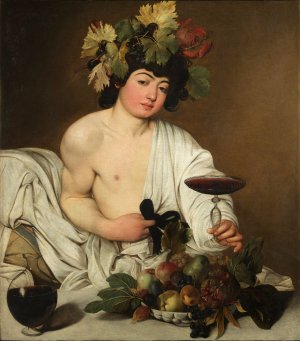 Bacchus by Caravaggio Oil Painting