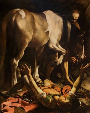 Conversion of Saint Paul by Caravaggio Oil Painting