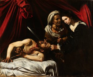 Judith Beheading Holofernes by Caravaggio Oil Painting