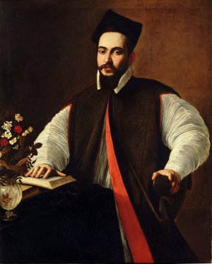 Portrait of Pope Urban VIII by Caravaggio Oil Painting