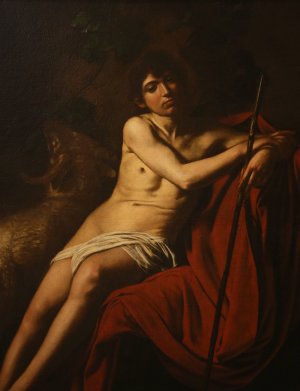 Saint John the Baptist by Caravaggio Oil Painting
