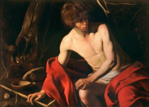 Saint John the Baptist by Caravaggio Oil Painting