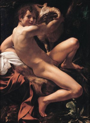 Saint John the Baptist by Caravaggio Oil Painting