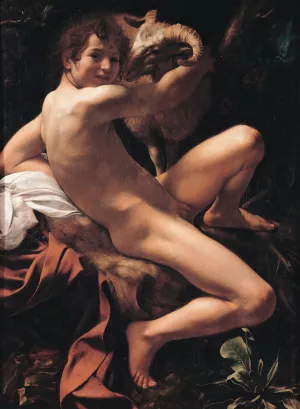 Saint John the Baptist by Caravaggio Oil Painting
