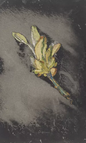 Bloem by Carel Adolph Lion Cachet Oil Painting