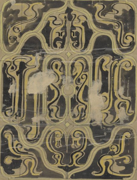 Main Product Photo of Decoratief Ontwerp  Painting by Carel Adolph Lion Cachet