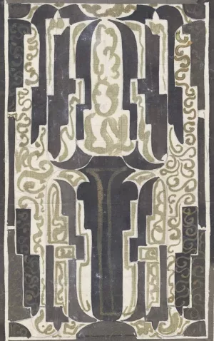 Decoratief Ontwerp by Carel Adolph Lion Cachet Oil Painting