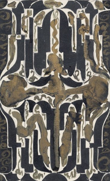 Main Product Photo of Decoratief Ontwerp  Painting by Carel Adolph Lion Cachet