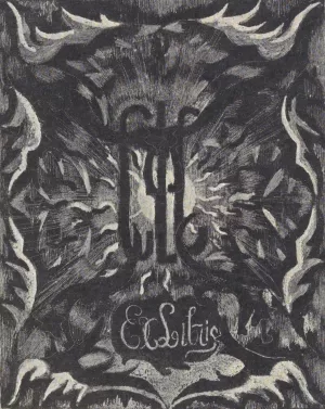 Ex libris van Carel Lion Cachet by Carel Adolph Lion Cachet Oil Painting