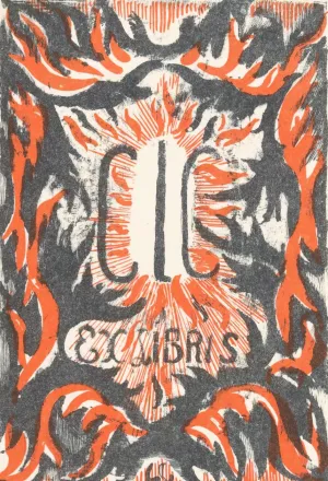 Ex libris van Carel Lion Cachet by Carel Adolph Lion Cachet Oil Painting