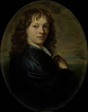 Self-Portrait by Carel De Moor III Oil Painting