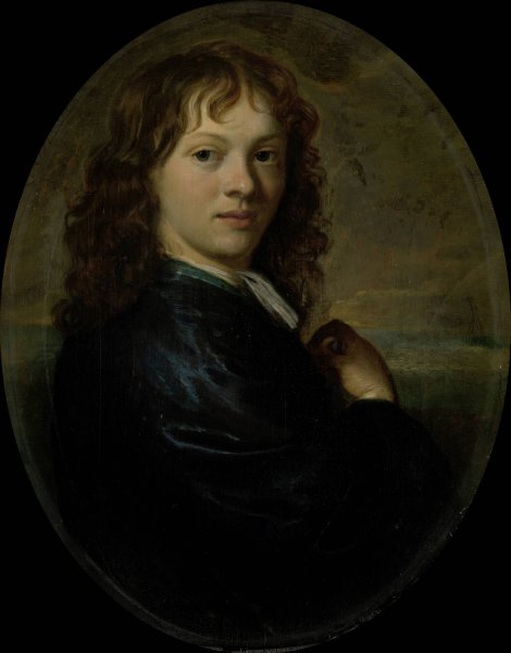 Self-Portrait  by Carel De Moor III - Hand-Painted Oil Painting Reproduction