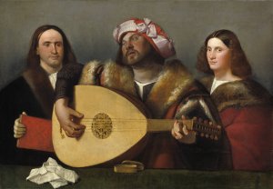 A Concert by Cariani Oil Painting