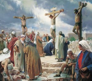 Crucifixion by Carl Bloch Oil Painting