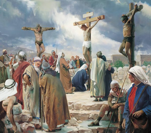 Main Product Photo of Crucifixion Painting by Carl Bloch