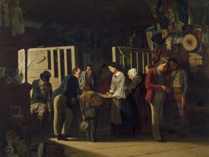 The Pawn Shop II by Carl D'Unker Oil Painting