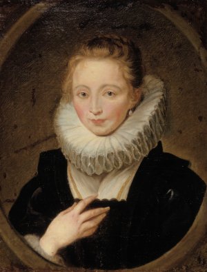 Archduchess Isabella's Chambermaid by Carl Frederik Von Breda Oil Painting