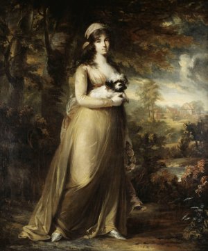 Teresa Vandoni, Italian Singer at the Royal Opera, Stockholm by Carl Frederik Von Breda Oil Painting