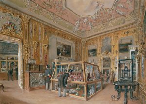 Das Goldkabinett by Carl Goebel The Younger Oil Painting