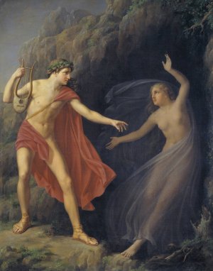 Orpheus and Eurydice by Carl Goos Oil Painting