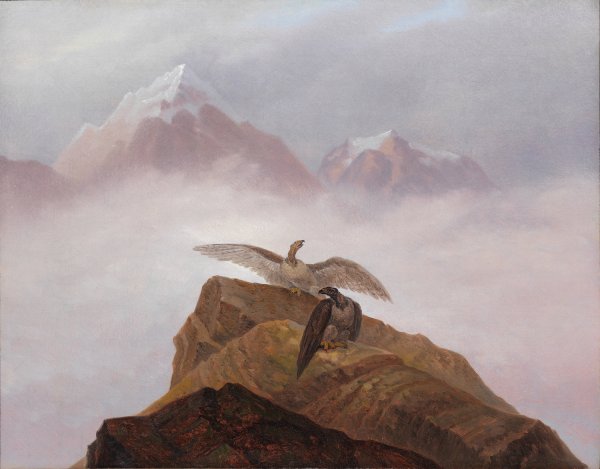 Main Product Photo of Fantasy of the Alps  Painting by Carl Gustav Carus