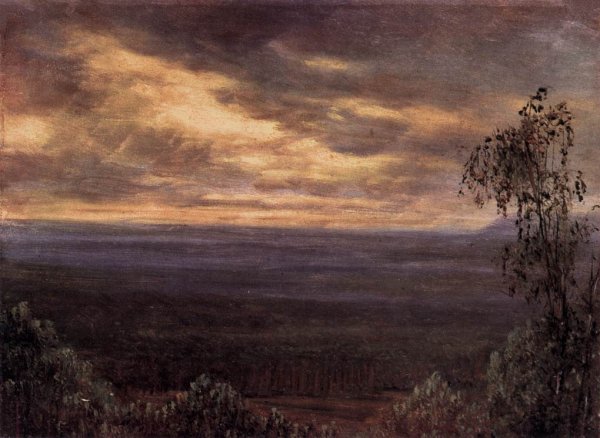 Morning Fog by Carl Gustav Carus - Hand-Painted Oil Painting Reproduction