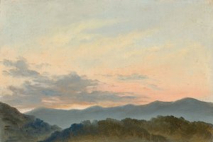 Wolkenstudie by Carl Gustav Carus Oil Painting
