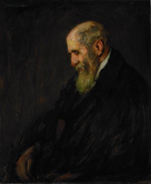 The Old Man by Carl Gustav Waldeck Oil Painting