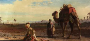 La Illah ill Alah There is no God, but God Oil painting by Carl Haag