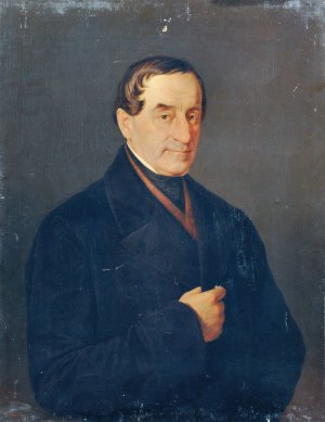 Anton Vinzenz Petke by Carl Haase Oil Painting