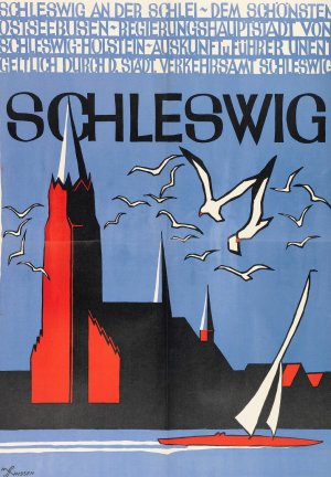Schleswig by Carl Hinrich Griese Oil Painting