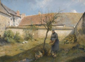 A la campagne by Carl Larsson Oil Painting