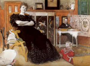 Anna Pettersson by Carl Larsson Oil Painting