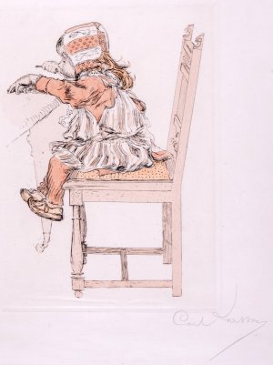 Lisbeth by Carl Larsson Oil Painting
