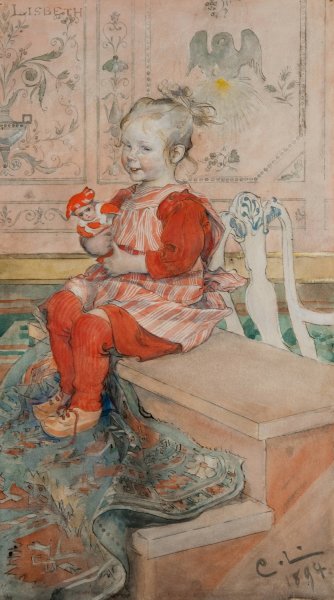 Main Product Photo of Lisbeth  Painting by Carl Larsson