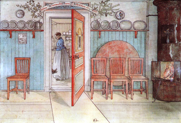 Main Product Photo of Old Anna Painting by Carl Larsson