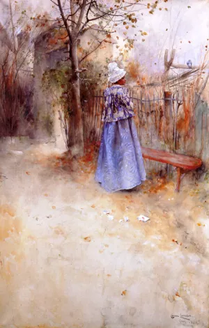 Otoo Oil painting by Carl Larsson
