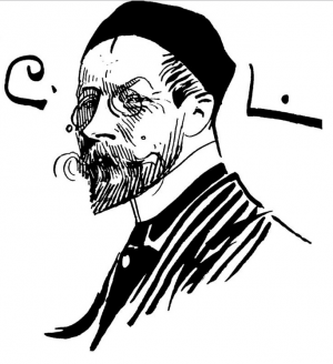 Self-Portrait, 1891 Oil painting by Carl Larsson