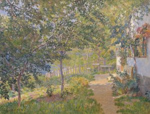 Motiv aus Mattsee by Carl Max Muller Oil Painting