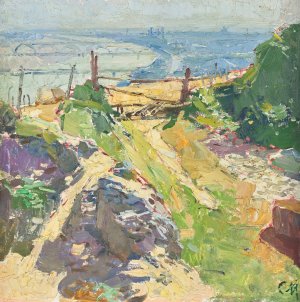 Beim Eichelhof in Nusdorf by Carl Moll Oil Painting