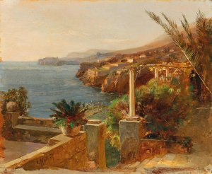 Ragusa by Carl Moll Oil Painting