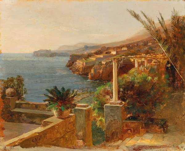 Main Product Photo of Ragusa  Painting by Carl Moll
