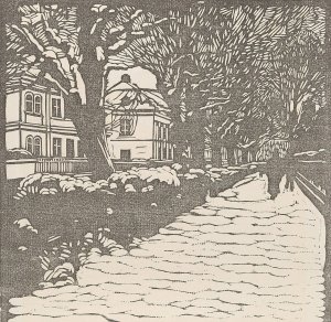Ver Sacrum 1903 15 269 Hohe Warte by Carl Moll Oil Painting