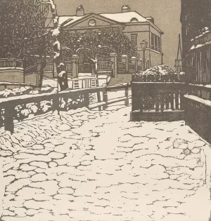 Ver Sacrum 1903 15 275 Hohe Warte by Carl Moll Oil Painting
