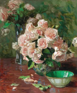 Weise Rosen II Oil painting by Carl Moll